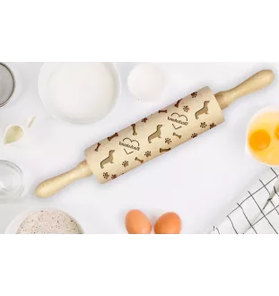  Jamnik krótkowłosy wałek z głową psa duży Art-Dog