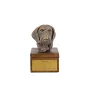 Dachshund Wire-haired, Wiener dog, Badger dog - urn for dog ashes with a statuette, small urn for a dog, personalized urn with a bust of a dog by Art-Dog brand