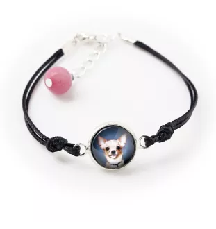 Dachshund Kurzhaar, Dackel, Teckel - Schmuckset mit Ihrem Foto, handgefertigtes Set, Armband und Halskette von Art.-Dog.