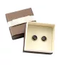 Dachshund Smooth-haired, Wiener dog, Badger dog I - earrings in a box, your photo, handmade jewelry, a product of the Art-Dog brand