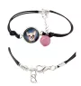 Teckel à poil ras, Chien-saucisse - bracelet dans une boîte avec votre photo, bijoux féminins, cadeau parfait de la marque Art-Dog