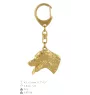 Dalmatian, Carriage Dog, Spotted Coach Dog - Gilded key ring with dog, handbag decoration, luxury accessory by Art-Dog brand