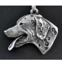 Dalmatien - Collier pour chien, bijoux uniques pour les fans de chiens, pendentif vipère unique de la marque Art-Dog