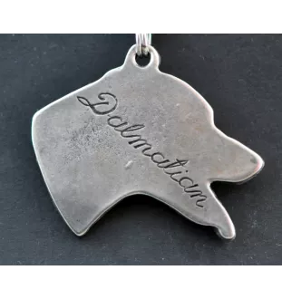 Dalmatien - Collier pour chien, bijoux uniques pour les fans de chiens, pendentif vipère unique de la marque Art-Dog