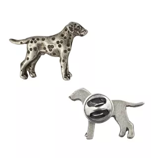 Dalmatiner, Dalmatinac - Hundebrosche in Geschenkbox, elegante Anstecknadel, Reversnadel für Art-Dog Markenjacke