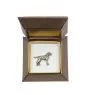 Dalmatiner, Dalmatinac - Hundebrosche in Geschenkbox, elegante Anstecknadel, Reversnadel für Art-Dog Markenjacke