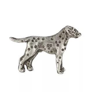 Dalmatiner, Dalmatinac - Hundebrosche in Geschenkbox, elegante Anstecknadel, Reversnadel für Art-Dog Markenjacke