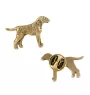 Dalmatian, Carriage Dog, Spotted Coach Dog - Dog brooch in decorative box, elegant gold-plated pin, Art-Dog brand jacket pin
