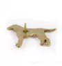 Dalmatiner, Dalmatinac - Vergoldete Brosche, eleganter Hundeschmuck, einzigartige Brosche der Marke Art-Dog