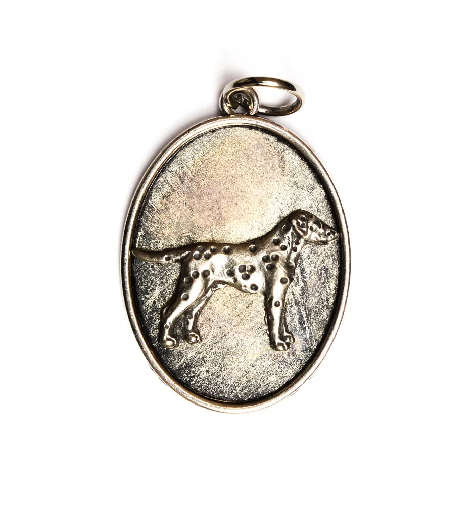 Dalmatiner, Dalmatinac - Halskette mit Hund, Anhänger für Hundemama, einzigartiger Schmuck der Marke Art-Dog