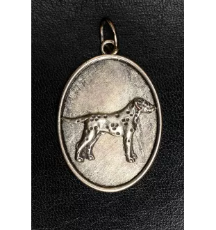 Dalmatiner, Dalmatinac - Halskette mit Hund, Anhänger für Hundemama, einzigartiger Schmuck der Marke Art-Dog