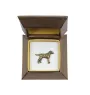 Dalmatiner, Dalmatinac I - Hundebrosche in Geschenkbox, elegante Anstecknadel, Reversnadel für Art-Dog Markenjacke