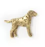 Dalmatiner, Dalmatinac I - Hundebrosche in dekorativer Box, elegante vergoldete Anstecknadel, Jackenbrosche der Marke Art-Dog