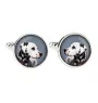 Dalmatien - boutons de manchette, décoration de chemise, pendentif de chemise de la marque Art-Dog