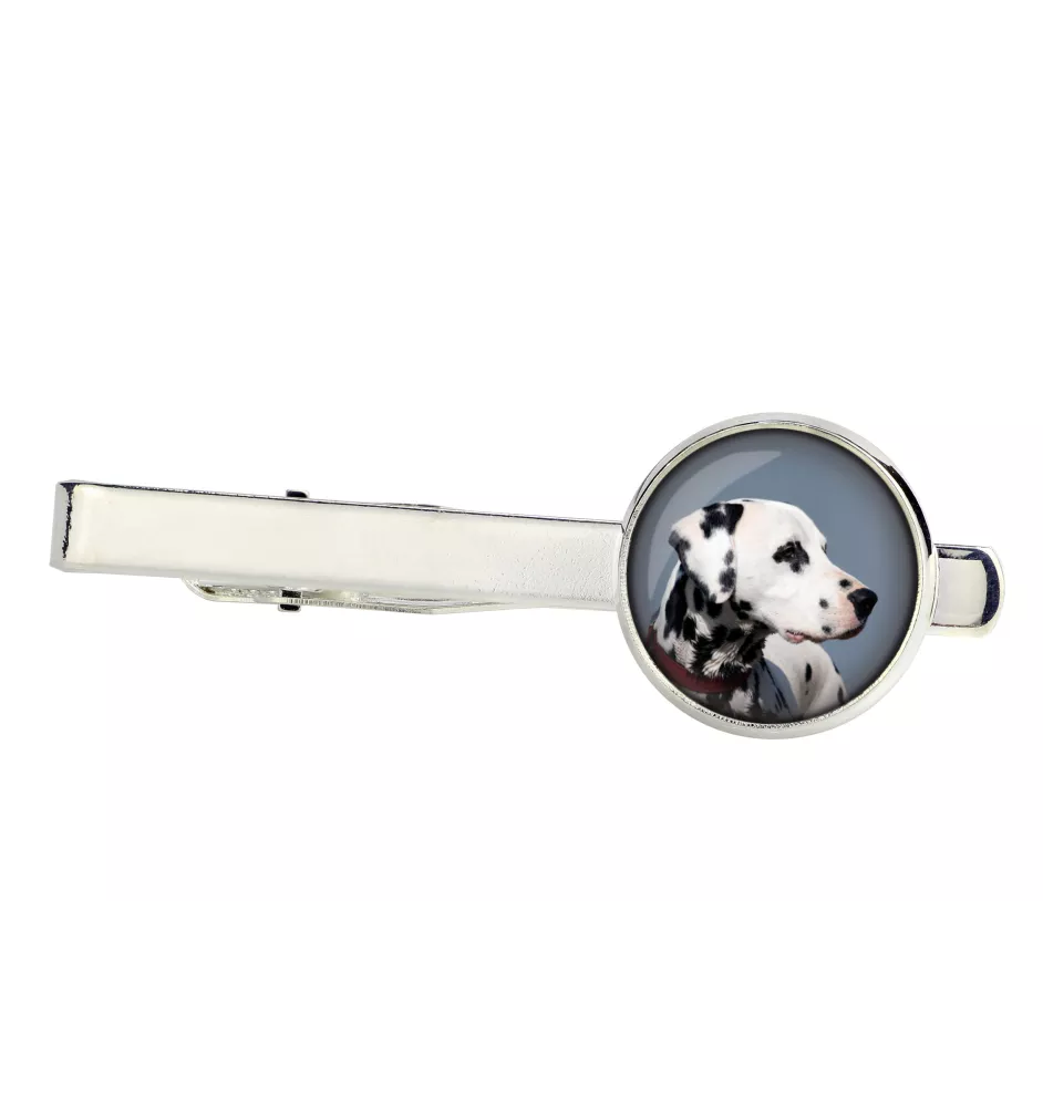 Dalmatien - pince à cravate, accessoire, bijou pour tenue de soirée de la marque Art-Dog