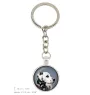 Dalmatian, Carriage Dog, Spotted Coach Dog - keychain with your photo, key decoration, bag pendant from Art-Dog brand