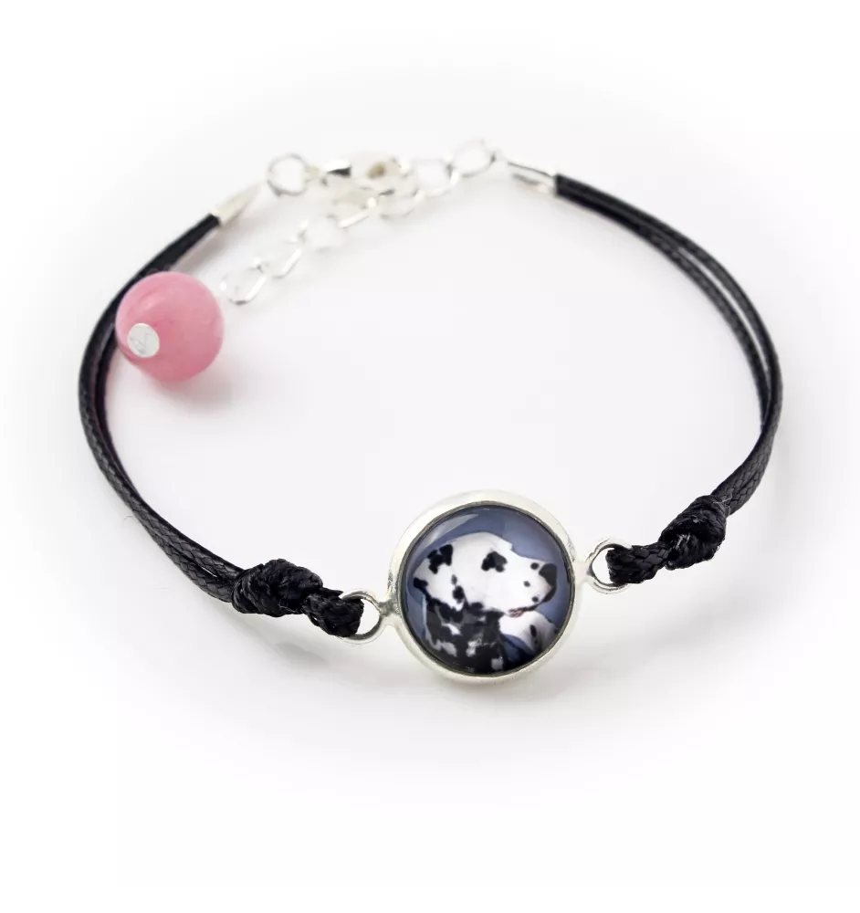 Dalmatien - bracelet avec votre photo faite à la main, bijoux unique de la marque Art-Dog