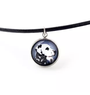 Dalmatien - collier pendentif avec votre photo, fait main, bijoux de la marque Art-Dog