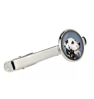 Dalmatiner, Dalmatinac Ärmelknöpfe und Krawatte mit Ihrem Foto, Anzugaccessoire, Herrenschmuck der Marke Art-Dog