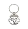 Dalmatian, Carriage Dog, Spotted Coach Dog - keychain with a dog, keychain with a print, personalized pendant from the Art-Dog brand