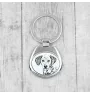 Dalmatiner, Dalmatinac - Schlüsselanhänger mit Hund, Anhänger mit Aufdruck, personalisierter Anhänger der Marke Art-Dog