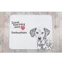 Dalmatian, Carriage Dog, Spotted Coach Dog - mouse pad with print, personalized dog-themed mouse pad, unique gadget for an office worker by Art-Dog brand