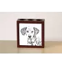 Dalmatien - porte-stylo avec chien, organiseur de bureau avec impression, décoration de bureau personnalisée de la marque Art-Dog