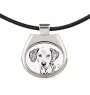 Dalmatian, Carriage Dog, Spotted Coach Dog - dog necklace, personalized pendant with a photo, unique necklace for women and men by Art-Dog brand