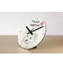Dalmatien - horloge murale avec chien, horloge de table avec impression, décoration personnalisée de la maison de la marque Art-Dog