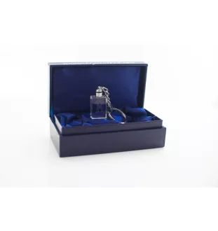 Dalmatiner, Dalmatinac - Schlüsselanhänger aus Kristall mit Hundefoto, beleuchteter Schlüsselanhänger, einzigartiges Geschenk der Marke Art-Dog