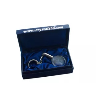 Dalmatian, Carriage Dog, Spotted Coach Dog - pendant with a photo of a dog, crystal key ring in a gift box, a unique gift by Art-Dog