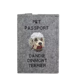 Dandie Dinmont Terrier etui na paszport Art-Dog