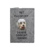 Dandie Dinmont Terrier - Porte passeport pour chien, porte document, cadeau pour le voyageur de la marque Art-Dog