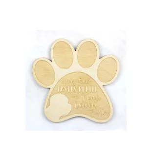 Dandie Dinmont Terrier - Sous-verre mug, sous-verre gravé avec chien, cadeau pour amoureux des chiens par la marque Art-Dog