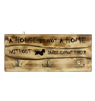 Dandie Dinmont Terrier - Kleiderständer mit Hund, Ausstellung von Medaillen, Dekoration für Zuhause der Marke Art-Dog