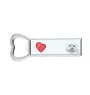 Dandie Dinmont Terrier, Hindlee Terrier - bottle opener with a dog, personalized fridge opener, unique gift for a man by Art-Dog brand