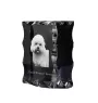 Dandie Dinmont Terrier - cristal avec photo de chien, statuette en verre avec photo, cadre exceptionnel avec photo de la marque Art-Dog