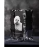 Dandie Dinmont Terrier ramka kryształowa z psem Art-Dog