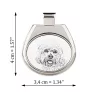 Dandie Dinmont Terrier, Hindlee Terrier - dog necklace, personalized pendant with a photo, unique necklace for women and men by Art-Dog brand