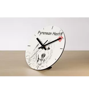 Dandie Dinmont Terrier - horloge murale avec chien, horloge de table avec impression, décoration personnalisée de la maison de la marque Art-Dog