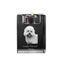 Dandie Dinmont Terrier, Hindlee Terrier - Candle holder with dog photo, crystal tealight holder, personalised gift by Art-Dog brand