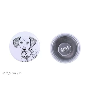 Dalmatian, Carriage Dog, Spotted Coach Dog - unique dog earrings, your pet on a keychain, Art-Dog's own brand