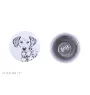 Dalmatian, Carriage Dog, Spotted Coach Dog - unique dog earrings, your pet on a keychain, Art-Dog's own brand