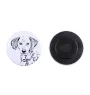 Dalmatian, Carriage Dog, Spotted Coach Dog - magnet with a dog's pupil, exceptionally light, strong magnet, handmade product by the Art-Dog brand
