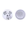 Dalmatien - badge avec votre chien, ajoutez votre propre photo, marque Art-Dog