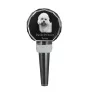 Dandie Dinmont Terrier - Kristallflaschenverschluss, einzigartiger Weinverschluss mit Foto, personalisiertes Geschenk für Sommelier der Marke Art-Dog