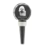 Dandie Dinmont Terrier - Kristallflaschenverschluss, einzigartiger Weinverschluss mit Foto, personalisiertes Geschenk für Sommelier der Marke Art-Dog