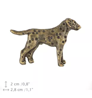 Dalmatian, Carriage Dog, Spotted Coach Dog I - hanging earrings with dogs, charming jewelry for a dog mom, a gift for a girl from the Art-Dog brand