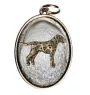Dalmatian, Carriage Dog, Spotted Coach Dog I - necklace with a dog, pendant for a dog mom, unique jewelry from the Art-Dog brand
