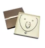 Dalmatian, Carriage Dog, Spotted Coach Dog - a set of jewelry in a box, necklace, earrings, bracelet, products from the Art-Dog brand